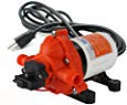 Water Pressure Booster SEAFLO 33-Series Industrial Water Pressure Pump w/Power Plug for Wall Outlet - 115VAC, 3.3 GPM, 45 PSI